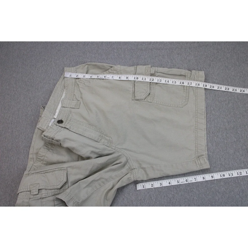 Columbia Sportswear Shorts Mens 36 Beige‎ 100% Cotton Cargo 9
